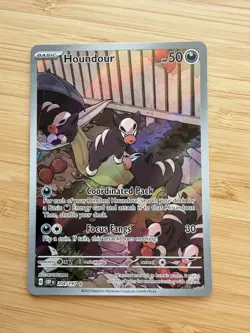 Houndour 204/197 IR Obsidian Flames Pokemon TCG NM - Image 1