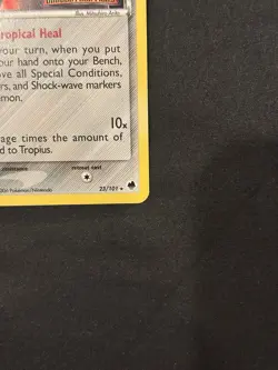 Stamped 2006 Pokemon Reverse Holofoil Tropius (Delta Species) #23/101 - Image 3
