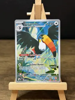 Toucannon 094/084 Illustration Rare IR Pokemon Pitch Black ME05 NM - Image 1