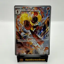 Pokemon TCG Armarouge 086/084 PBL EN Full Art Holo Illustration Rare English - Image 1