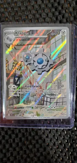 Klang 140/086 Sv: 2025 Pokemon Black Bolt Holo - Full Art - Image 1