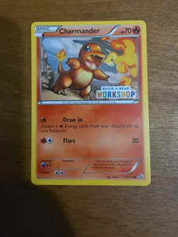 Build-A-Bear Workshop Pokemon TCG Charmander Promo 17/113 2013 English - Image 1