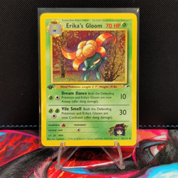 Pokemon TCG Erika's Gloom 1st Edition Gym Heroes 46/132 Uncommon 70 HP - Image 1