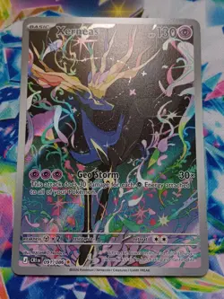 Xerneas 091/086 Illustration Rare Pokemon TCG: Chaos Rising - Image 1