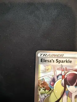Pokemon TCG Elesa's Sparkle 147/159 Crown Zenith Full Art Holo Ultra Rare EN - Image 2