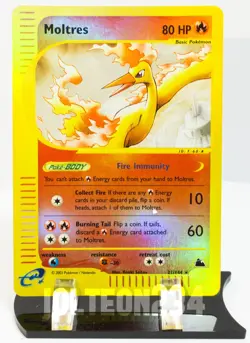 Pokemon TCG Card - Moltres (Skyridge Set) 21/144 Reverse Holo Rare - Image 1