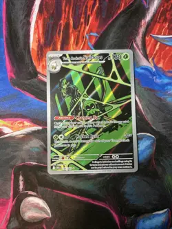 Pokemon TCG - Team Rockets Spidops 187/182 Illustration Rare - NM - Image 1
