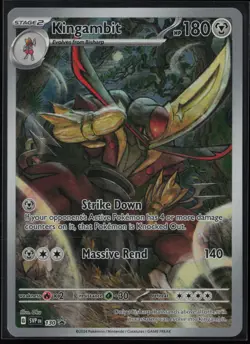 Kingambit 130 Pokemon Scarlet & Violet Promo Promo Near Mint - Image 1
