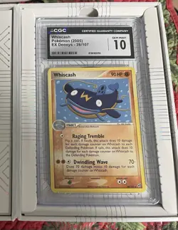 Pokemon Whiscash 28/107 CGC 10 Gem Mint - Image 1