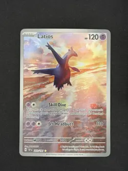 Pokemon Latios 203/191 Surging Sparks Illustration Rare - NM - Image 1