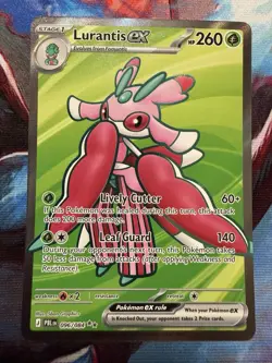 Pokemon Lurantis EX 096/084 Ultra Rare, Pitch Black NM - Image 1