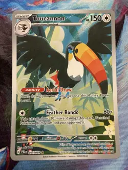 Pokemon TCG Pitch Black Toucannon Full-Art Illustration Rare 094/084 NM - Image 1