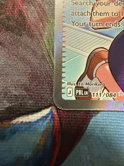 Pokemon Misty's Vitality 111/084 English Holo Full Art Ultra Rare - Image 5