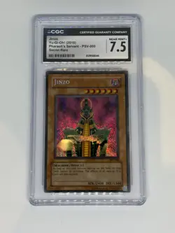 Jinzo PSV-000 Pharaoh's Servant Unlimited CGC 7.5 - Image 1
