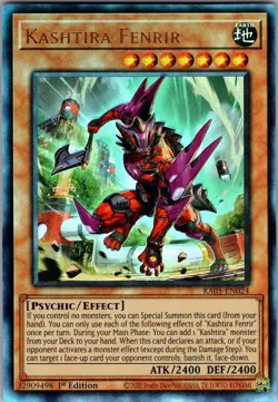 Yu-Gi-Oh Kashtira Fenrir (Ultimate Rare) RA05-EN024 1st Edition Ultimate Rare NM - Image 1