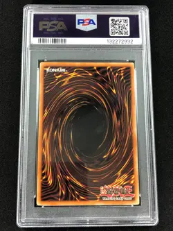 Yugioh 2002 Dark Magician LOB-005 PSA 9 Ultra Rare - Image 2