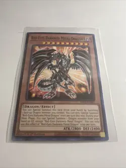 Red-Eyes Darkness Metal Dragon DUSA-EN068 Duelist Saga 1st Ed - Image 1