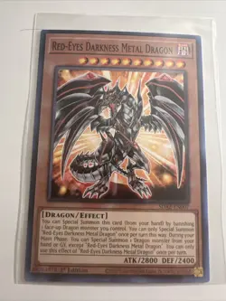 Red-Eyes Darkness Metal Dragon DUSA-EN068 Duelist Saga 1st Ed - Image 2