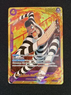 Mr.2.Bon.Kurei (Bentham) EB01-061 SEC English Memorial Collection - One Piece NM - Image 1