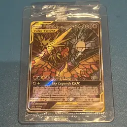 Moltres Zapdos Articuno GX SM210 Pokemon Hidden Fates Promo Sealed - Image 1