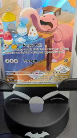 Pokemon TCG Lickitung Scarlet Violet Temporal Forces 180/162 Illustration Rare - Image 3