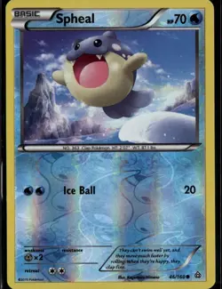 NM - Spheal (46) #46/160 | Reverse Holo Common | XY - Primal Clash - Image 1