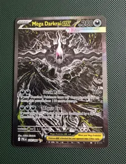 Nintendo Mega Darkrai EX 116/084 Pitch Black Holo 280 HP English 2016 - Image 1