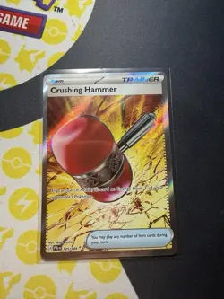 Pokemon Crushing Hammer 105/084 Pitch Black Card NM - Image 1