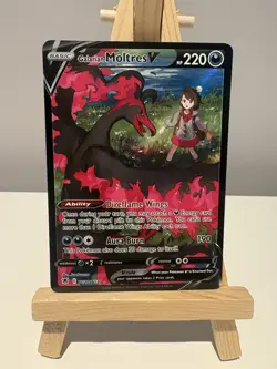 Galarian Moltres V Tg20/Tg30 Swsh10: Astral Radiance Trainer Gallery Holo - Image 1