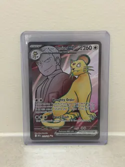Team Rocket's Persian ex 219/182 - Pokemon - Destined Rivals - Image 1
