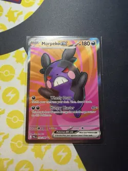 Pokemon Morpeko EX Full Art Ultra Rare 102/084 Pitch Black Card NM - Image 1