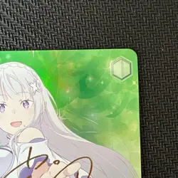PSA10 Signed Emilia FOIL Weiss Schwarz RE ZERO vol.3 RZ/S116-026SP SP Japan - Image 3