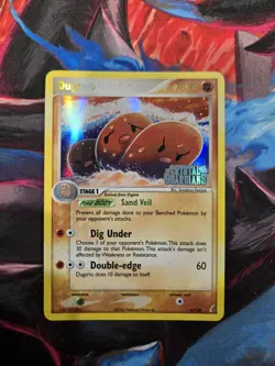 Dugtrio 5/100 EX Crystal Guardians Reverse Holo Stamped 2006 Pokemon Card NM/LP+ - Image 1