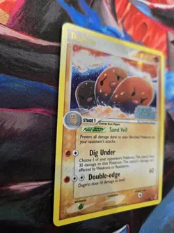 Dugtrio 5/100 EX Crystal Guardians Reverse Holo Stamped 2006 Pokemon Card NM/LP+ - Image 3