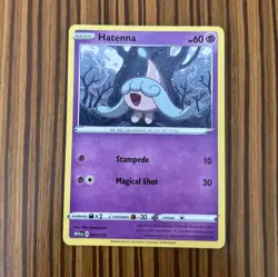 Hatenna 005/015 Pokemon Card - 2025 McDonalds Limited Edition Set - Image 1