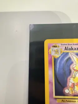 Pokemon Alakazam Holo Rare TCG Card 1/102 Base Set 1999 Unlimited - Image 4
