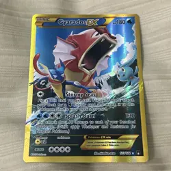Pokemon TCG Gyarados EX 123/122 XY Breakpoint 2016 Secret Holo Rare Card - Image 2