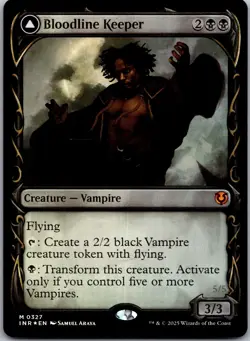 Innistrad Remastered #327 Bloodline Keeper (Showcase) - Image 1