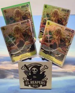 S-Snake OP08-112 (Super Rare) Two Legends ONE PIECE Card Near Mint English x4 - Image 1