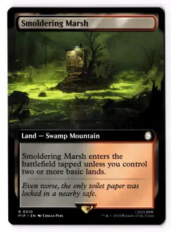 Smoldering Marsh (Extended Art) 510 Universes Beyond: Fallout Normal NM - Image 1