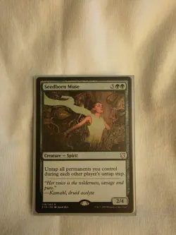 Magic The Gathering TCG Seedborn Muse C19 LP - Image 1