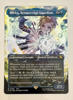Rikku, Resourceful Guardian (Borderless) (Chocobo Track Foil) 0468 FFX - Image 1