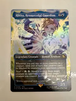 Rikku, Resourceful Guardian (Borderless) (Chocobo Track Foil) 0468 FFX - Image 2