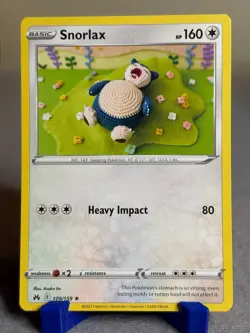Snorlax 109/159 Rare Crown Zenith Pokemon Near Mint - Image 1