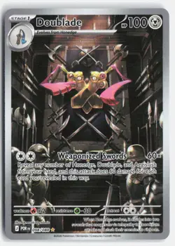 Pokemon tcg ME03: Perfect Order Doublade Near Mint or Better - Image 1