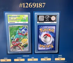 Bulbasaur 037 Ace 10 Perfect Subgrades First Partner Pokemon TCG - Image 3