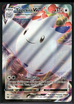 Togekiss VMAX 141/185 Holo VMAX Rare Vivid Voltage Pokemon Holo Near Mint - Image 1