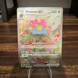 Venusaur ex 198/165 SIR SV Scarlet & Violet 151 MEW English Pokemon Full Art - Image 1