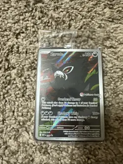 Pokemon TCG Pitch Black Pokemon Center Zarude Black Star Promo - Image 1