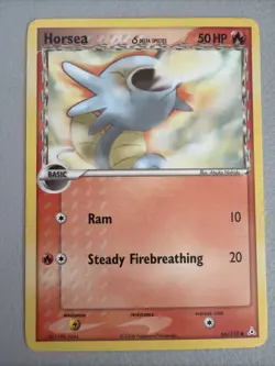 Horsea 66/110 Pokemon English Holon Phantoms 2006 NM - Image 1